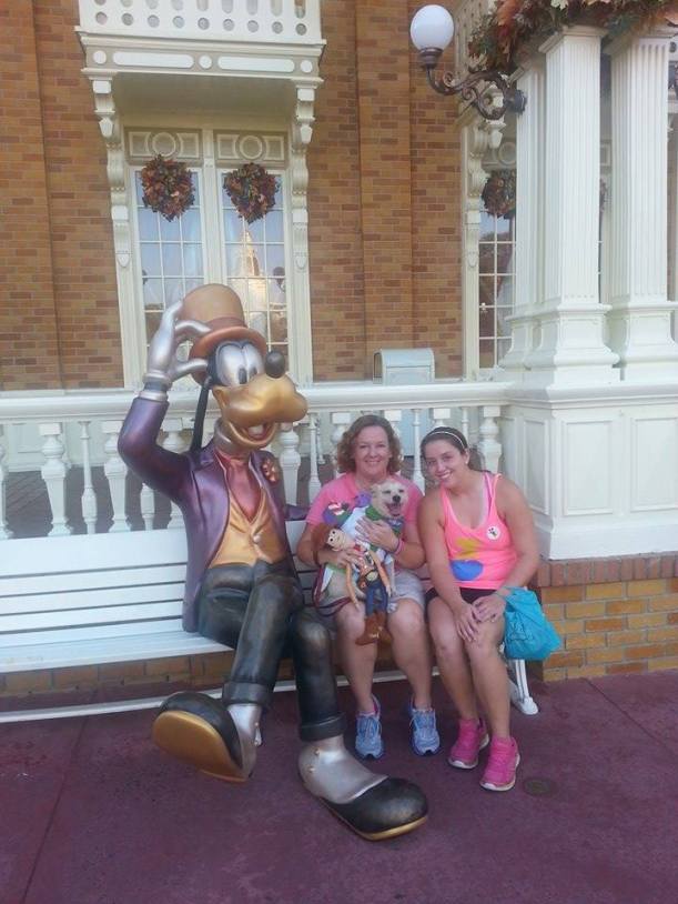 Bruce and Family with Goofy